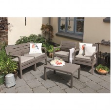 KETER. Set mobilier gradina cappuccino Delano..